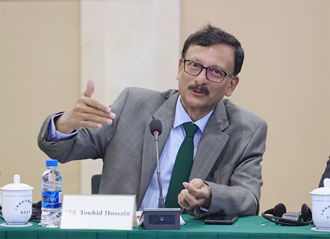 Bangladesh Interim Government Foreign Affairs Adviser Md. Touhid Hossain visited SIIS1724.png