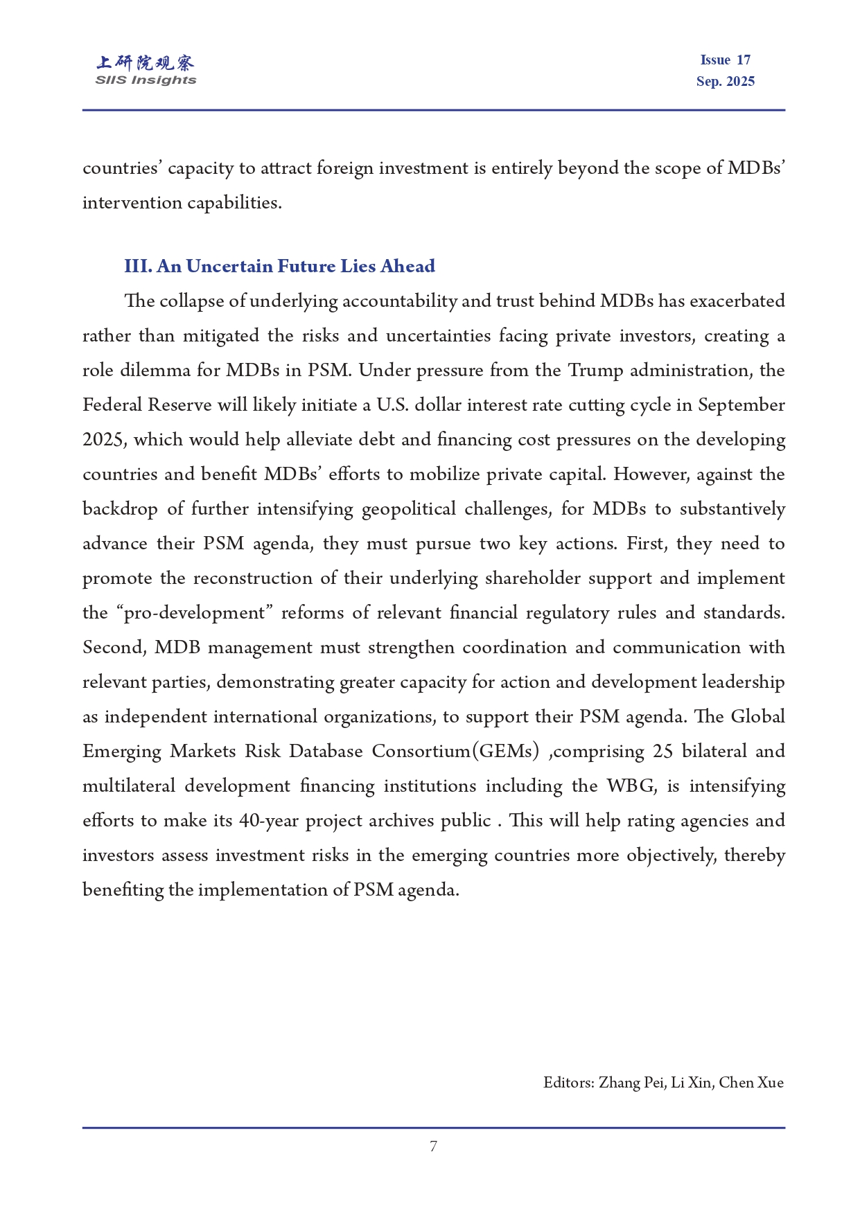 《上研院观察》SIIS Insights_2025_EN No.17_国际发展资金动员：多边开发银行的角色困境(1)(3)_page-0007.jpg
